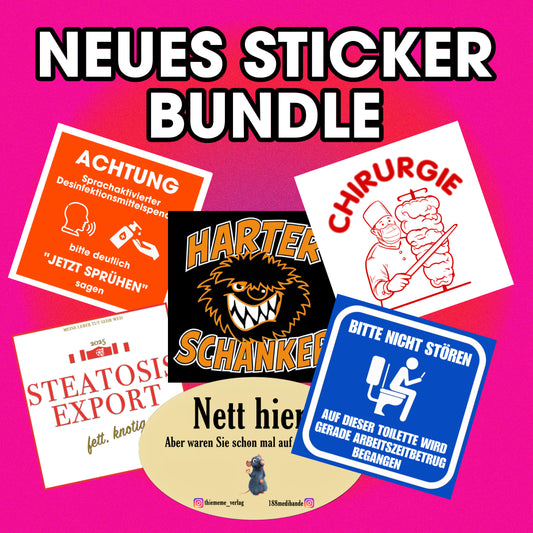 Sommer Sticker Bundle (40 Sticker)